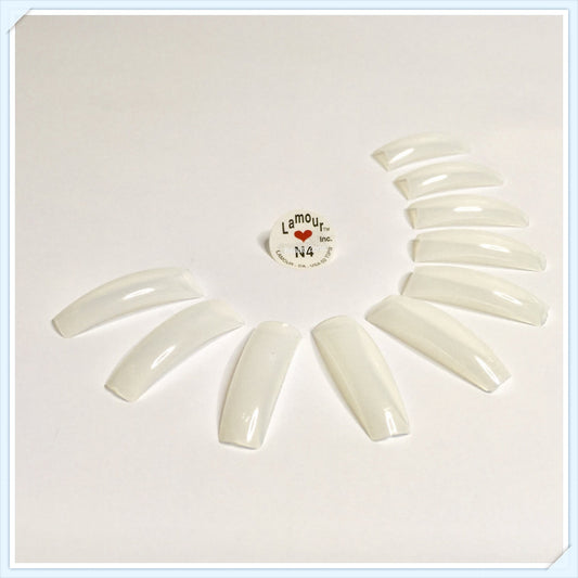Lamour Lamour Tip Natural 50 pc / Bag-Beauty Zone Nail Supply
