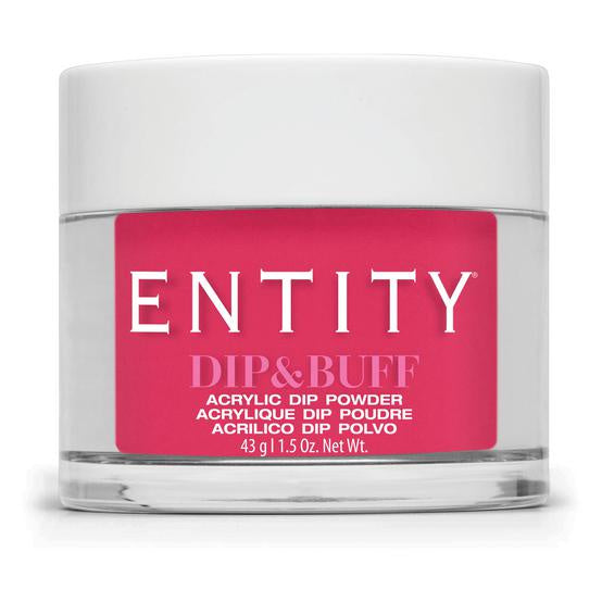 Entity Dip & Buff Power Pink 43 G | 1.5 Oz.#854-Beauty Zone Nail Supply