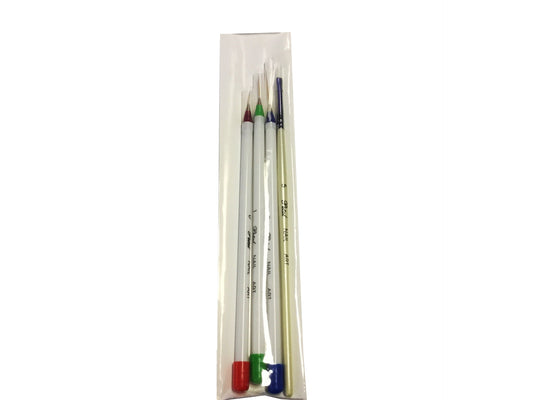 Petal art brush set 4 pcs-Beauty Zone Nail Supply