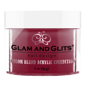Glam & Glits Acrylic Powder Color Blend Berry Special 2 Oz- Bl3041-Beauty Zone Nail Supply