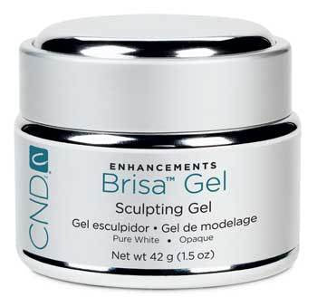 Cnd Brisa Pure White 1.5 Oz #08062-Beauty Zone Nail Supply