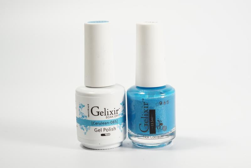 Gelixir Duo Gel & Lacquer Cerulean 1 PK #085-Beauty Zone Nail Supply