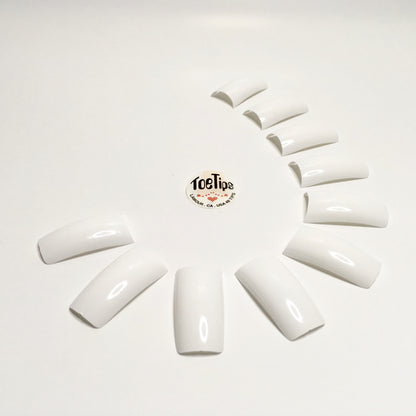 Lamour TOE TIP WHITE Bag 50 Tips #489