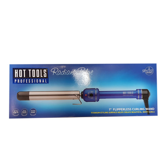 HOT TOOLS 1" Flipperless Curling Wand HTG1860BL-Beauty Zone Nail Supply