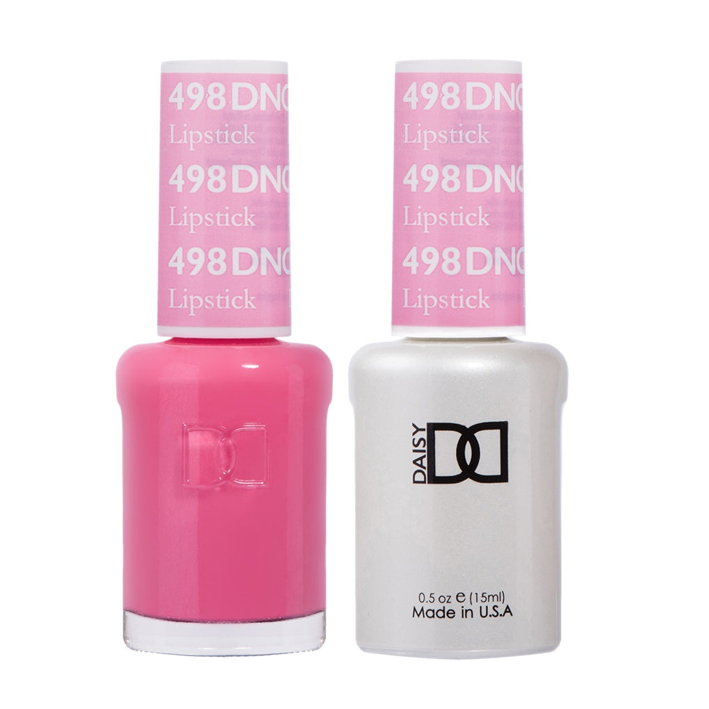 DND Duo Gel & Lacquer Lipstick #498-Beauty Zone Nail Supply
