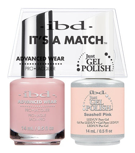 ibd Advanced Wear Color Duo Seashell Pink 1 PK-Beauty Zone Nail Supply