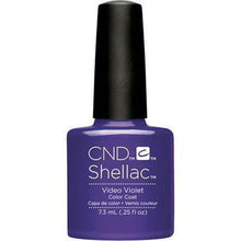 Load image into Gallery viewer, Cnd Shellac Video Violet .25 Fl Oz-Beauty Zone Nail Supply