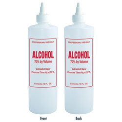 16 oz SNS Imprinted Alcohol Empty Bottle B69-Beauty Zone Nail Supply