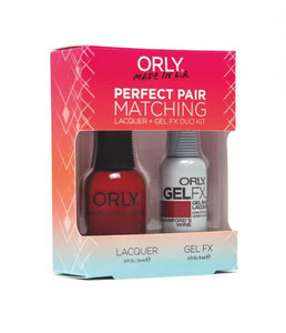 Orly Duo Crawford's Wine ( Lacquer + Gel) .6oz / .3oz 31165-Beauty Zone Nail Supply