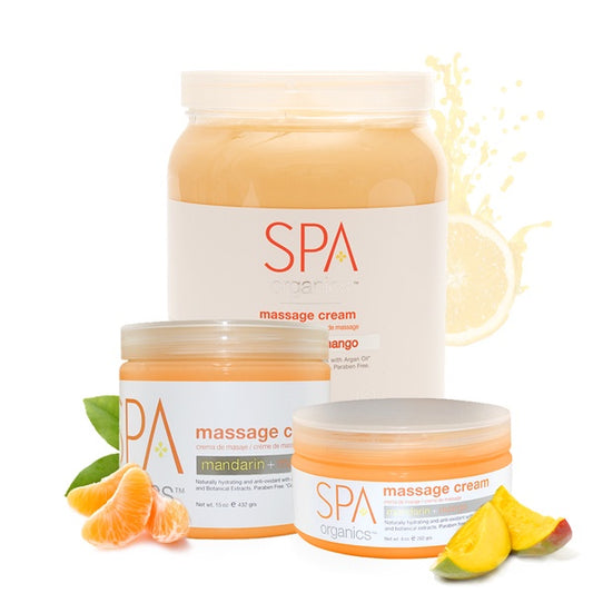 BCL SPA Massage Cream Mandarin + Mango Gallon 128oz-Beauty Zone Nail Supply