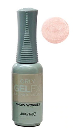 ORLY GelFX Snow Worries (Shimmer) .3 Fl Oz-Beauty Zone Nail Supply