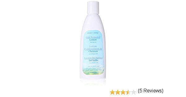 Clean & Easy Hair Removal Lotion 6 Oz #5048