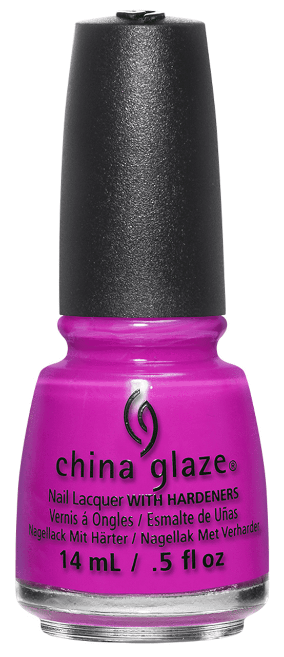 China Glaze Lacquer I'Ll Pink To That (Neon Fuchsia Creme) 0.5 oz #83543-Beauty Zone Nail Supply