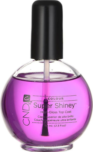 Cnd Super Shiney Top 2.3 Oz #20453-Beauty Zone Nail Supply