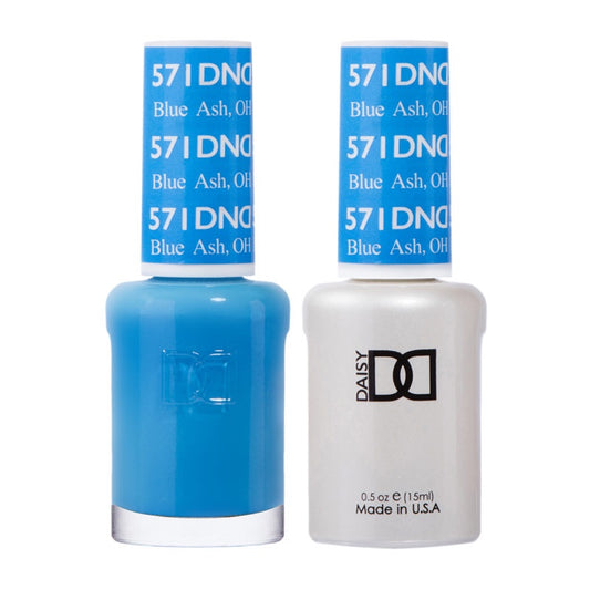DND Duo Gel & Lacquer Blue Ash #571-Beauty Zone Nail Supply