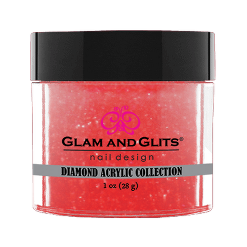 Glam & Glits Diamond Acrylic (Shimmer) 1 oz Orange Blossom - DAC77-Beauty Zone Nail Supply