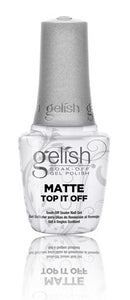 Gelish Matte Top Coat Sealer 0.5 oz #1140001-Beauty Zone Nail Supply