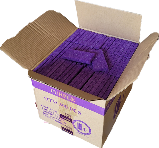 Disposable Pumice RED Purple 300 pcs #PR7