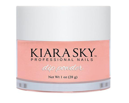 Kiara Sky Dip Powder -D490 Romantic Coral-Beauty Zone Nail Supply