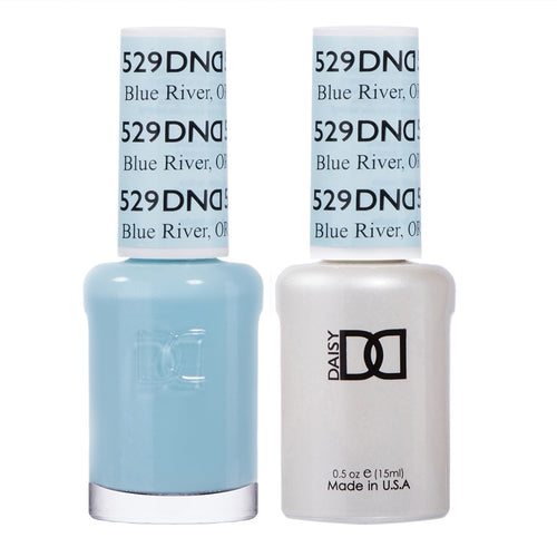 DND Duo Gel & Lacquer Blue River #529-Beauty Zone Nail Supply