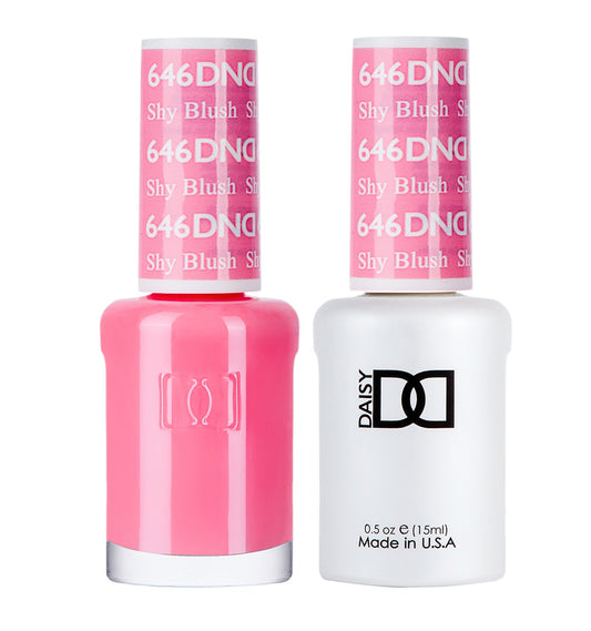 DND Duo Gel & Lacquer Shy Blush #646-Beauty Zone Nail Supply