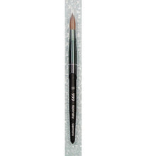 Load image into Gallery viewer, 999 kolinsky acrylic nail brush black titanium size 10 - BeautyzoneNailSupply