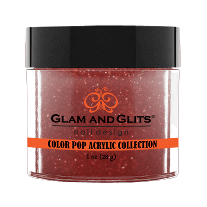 Glam & Glits Color Pop Acrylic (Shimmer) 1 oz Bonfire - CPA382-Beauty Zone Nail Supply