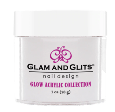 Glam & Glits Glow Acrylic (Cream) 1 oz Afterglow- GL2028-Beauty Zone Nail Supply