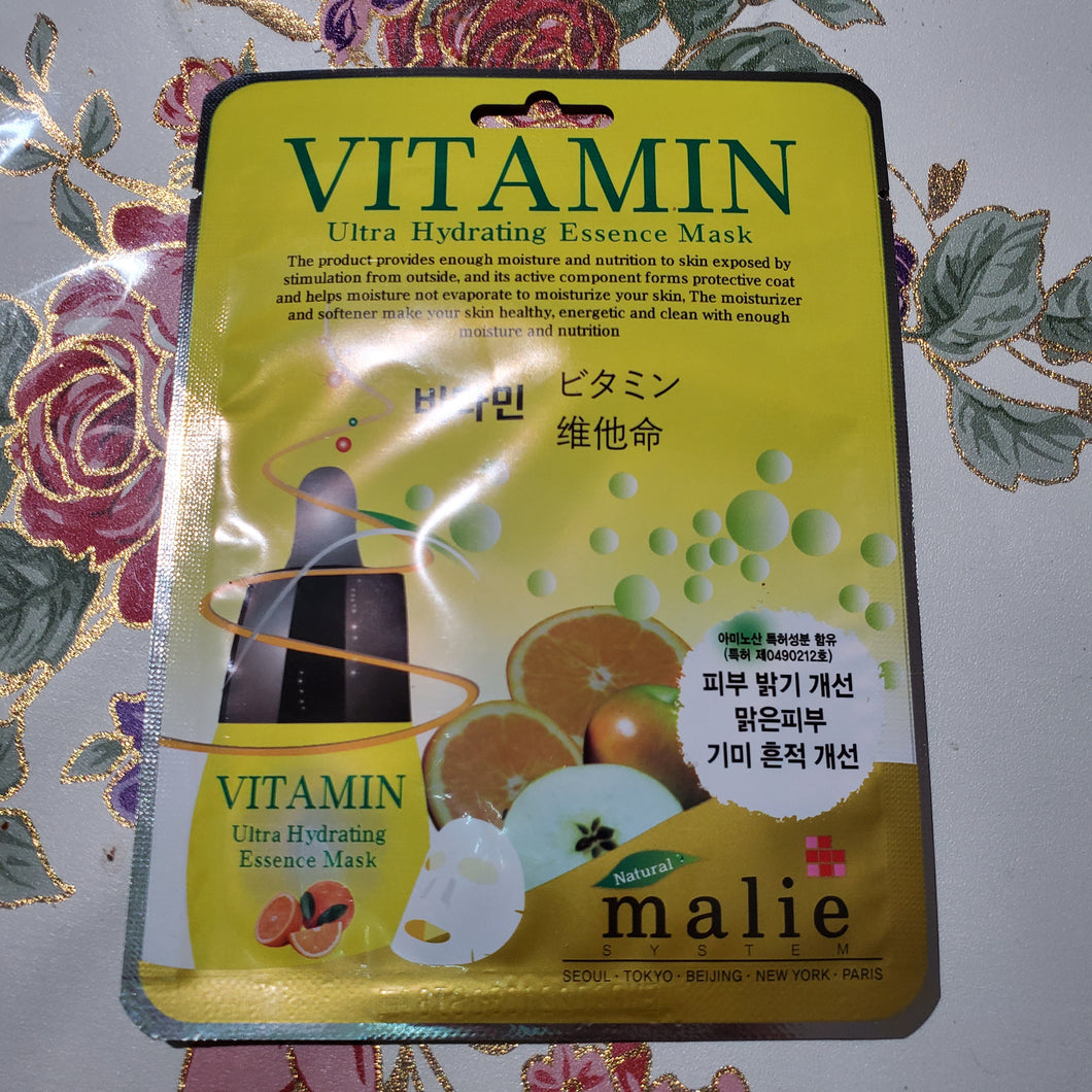 Maeily Ultra Hydrating Essence Mask Vitamin 10 bag-Beauty Zone Nail Supply