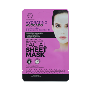BCL Essential Oil Facial Sheet Mask - Avocado-Beauty Zone Nail Supply