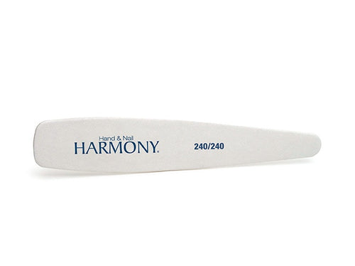 Harmony 240/240 Grit thin wooden file #01312-Beauty Zone Nail Supply