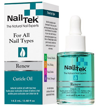 Nail Tek Renew Anti-Fungal Cuticle Oil 0.5 Oz #55820-Beauty Zone Nail Supply