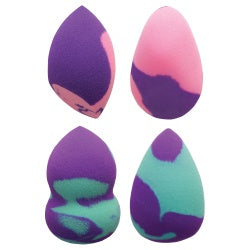 FS 4 pk. Assorted Latex-Free Blending Sponges-Beauty Zone Nail Supply