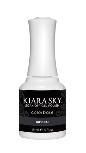 Kiara Sky Gel Top Coat 0.5 Oz-Beauty Zone Nail Supply