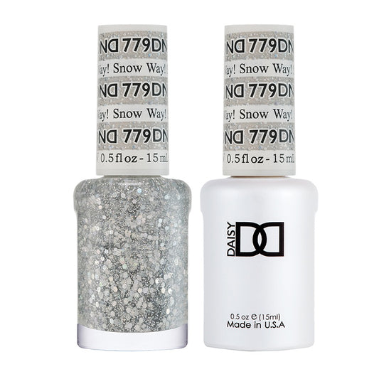 DND Duo Gel & Lacquer Snow Way! #779-Beauty Zone Nail Supply