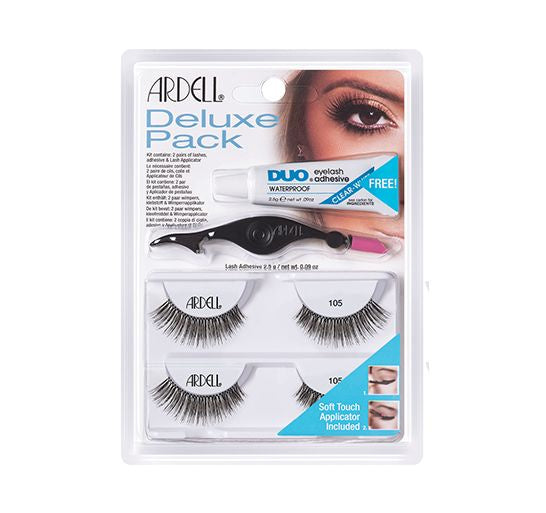 Ardell Deluxe Pack 105 Black #66694-Beauty Zone Nail Supply