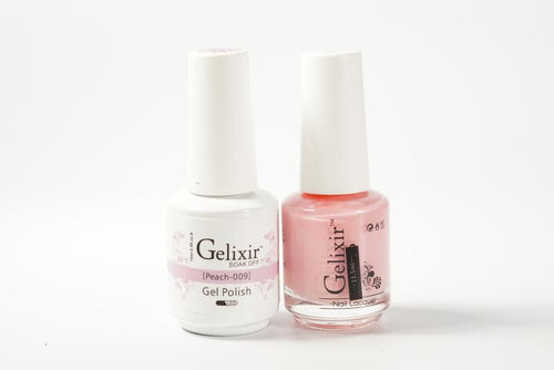 Gelixir Duo Gel & Lacquer Peach 1 PK #009-Beauty Zone Nail Supply