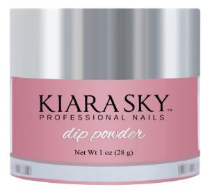 Kiara Sky Dip Glow Powder -DG124 Retro Pink-Beauty Zone Nail Supply