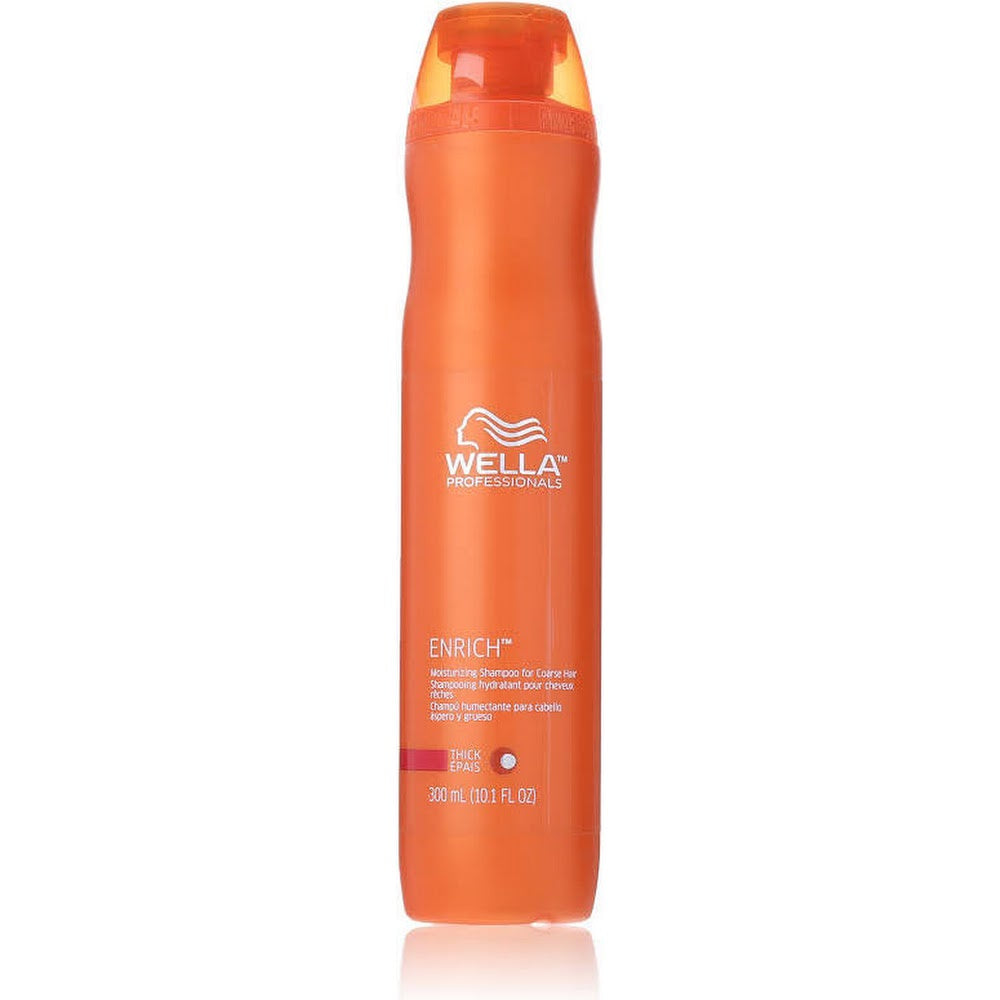 Wella Enrich Moisturizing Shampoo for Coarse Hair for Unisex, 10.1 OZ-Beauty Zone Nail Supply