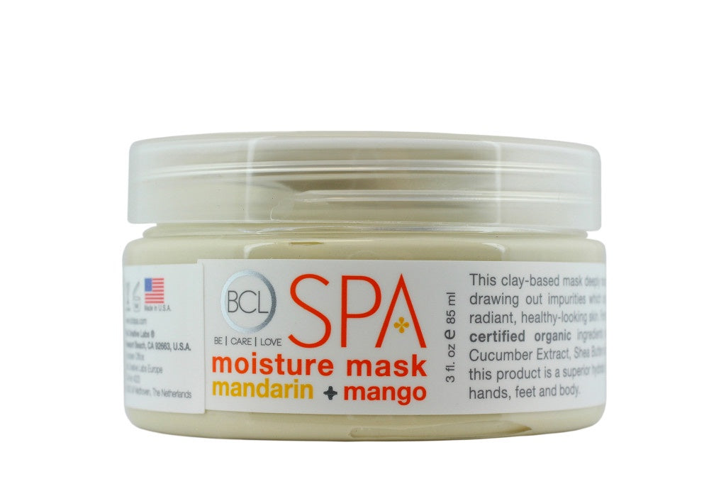 BCL SPA Moisture Mask Mandarin + Mango 3oz-Beauty Zone Nail Supply
