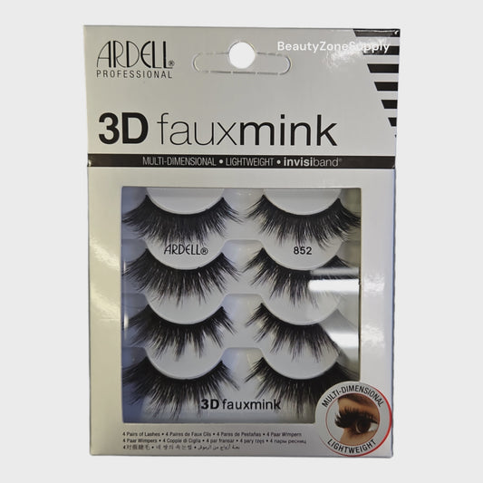 Ardell Strip Lashes 3D Faux Mink Multipacks 852 4 pack #37198
