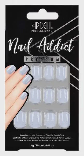 Ardell Press-on Nails Premium Nail Addict Crystal Glitter #54607