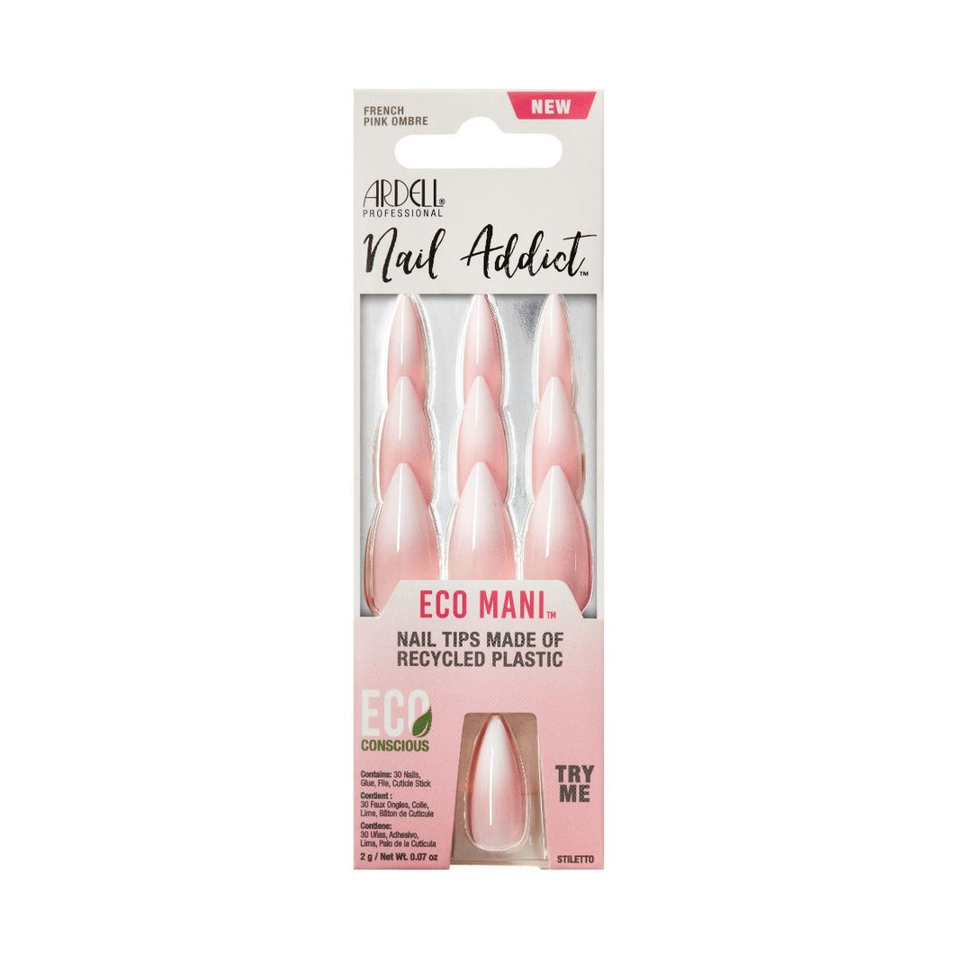 Ardell Nail Addict Eco Mani French Pink Ombre #58640