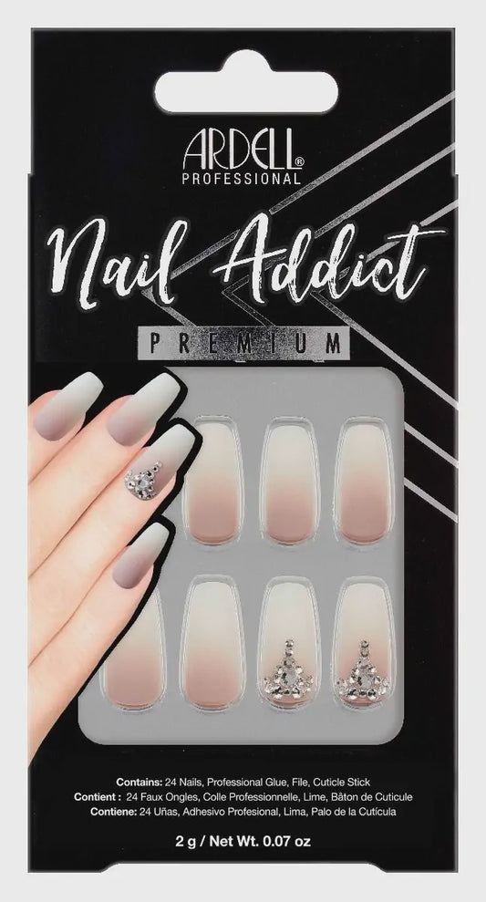 Ardell Press-on Nails Premium Nail Addict Rich Tan Ombre #54602