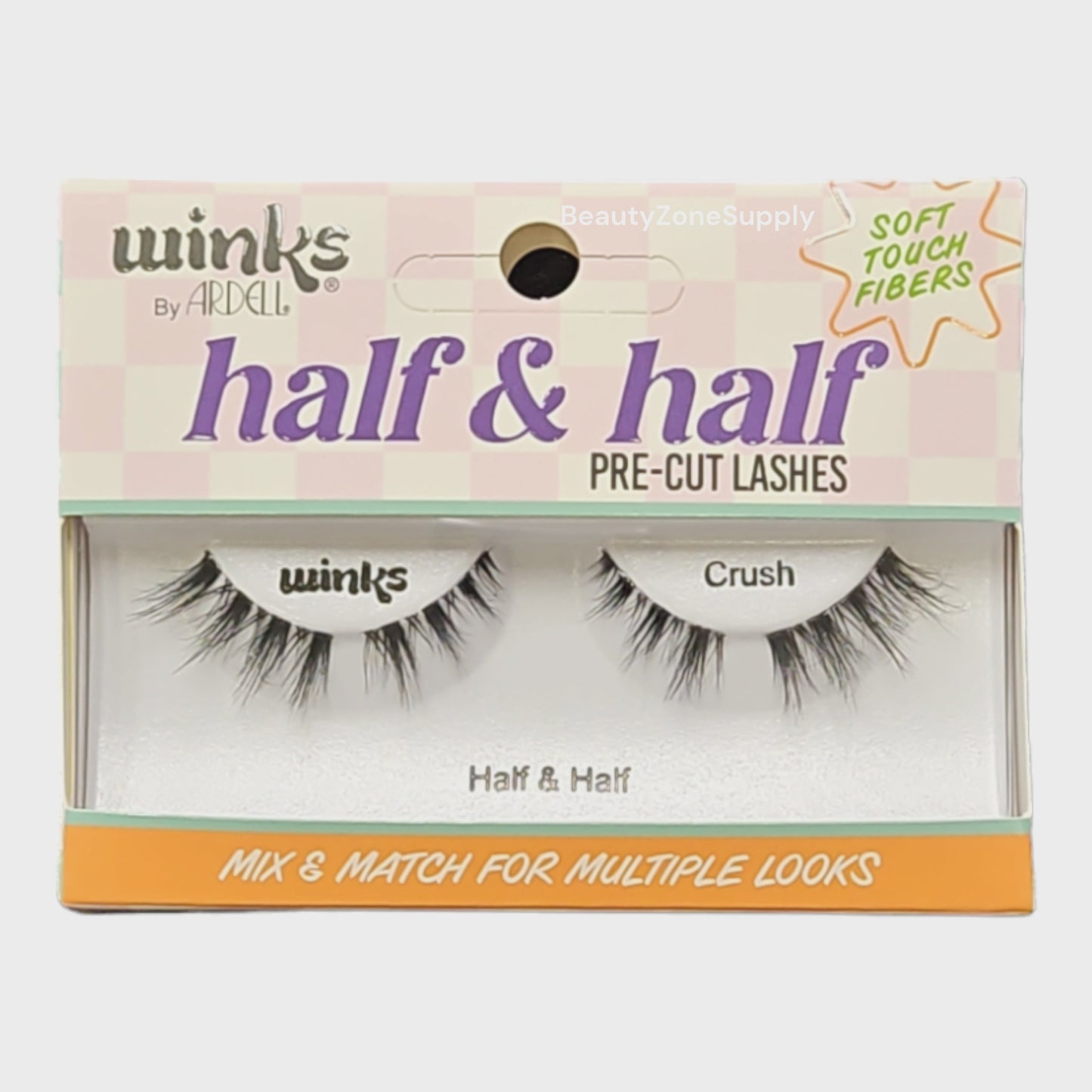 Ardell Winks Half & Half Pre-Cut Lashes Crush #36741