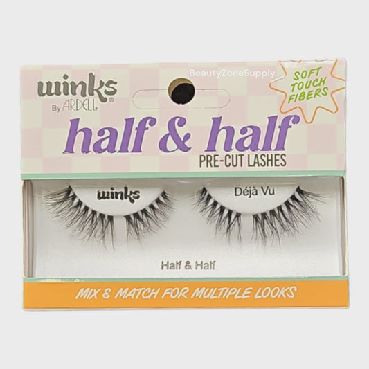 Ardell Winks Half & Half Pre-Cut Lashes Déjà vu #36742