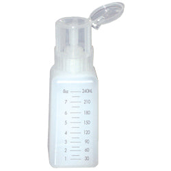 8 oz Lockable Pump Dispenser Empty Bottle B31-Beauty Zone Nail Supply