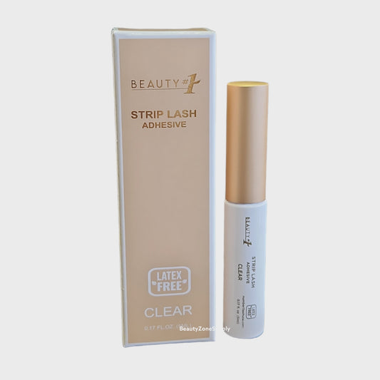 Beauty #1 Strip Lash Adhesive Glue Clear 0.17 oz