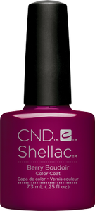 Cnd Shellac Berry Boudoir .25 Fl Oz-Beauty Zone Nail Supply