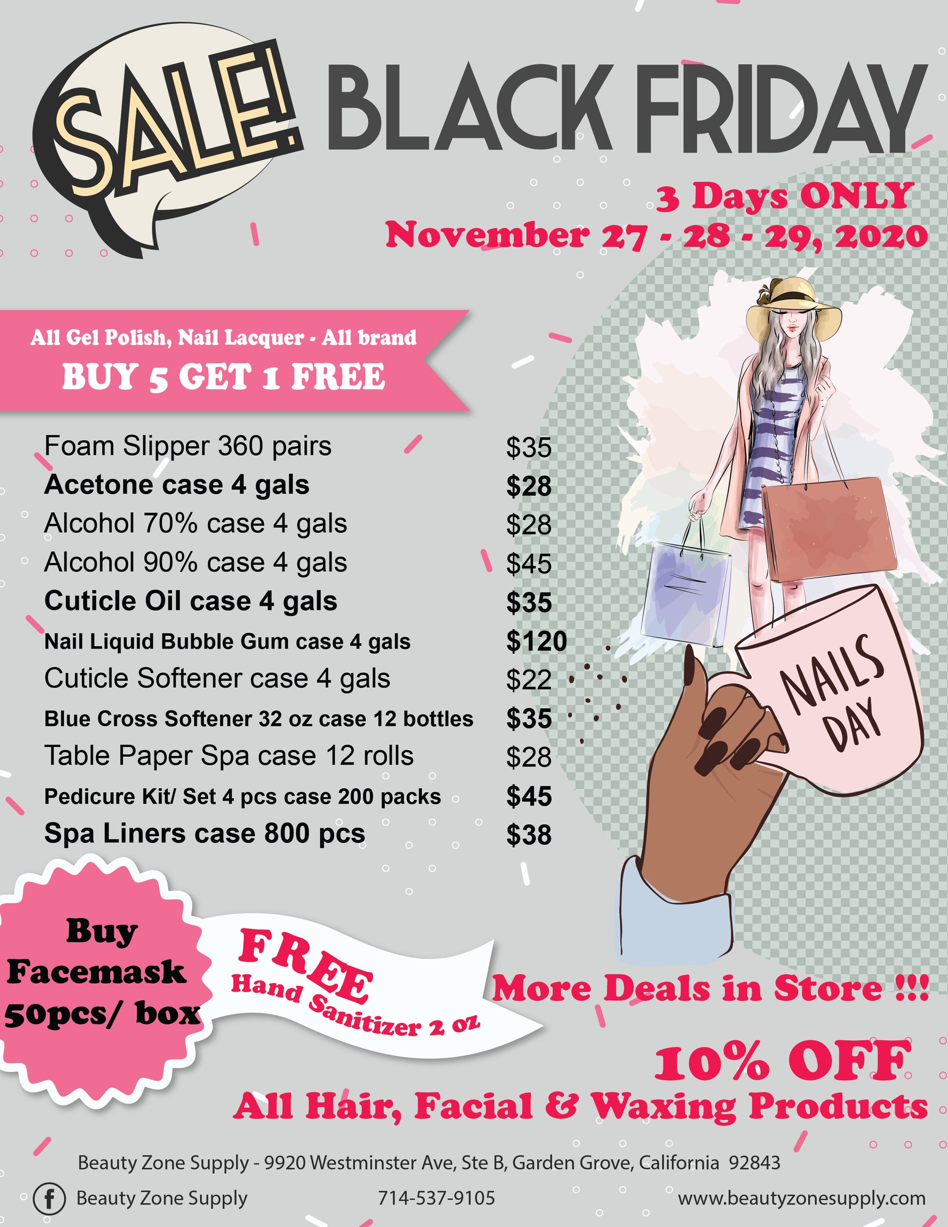 Sale Sale In Store Only !!!-Beauty Zone Nail Supply